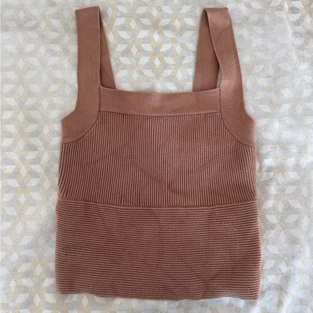 Abercrombie & Fitch Brown Crop Top